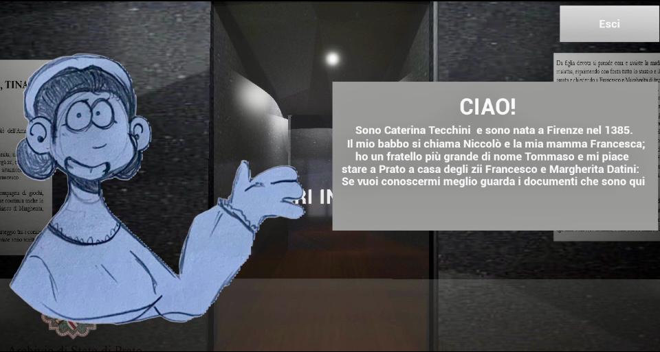 Le carte di Caterina: un percorso virtuale realizzato grazie a un PCTO